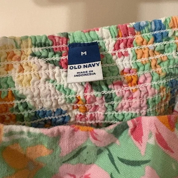 Old Navy Multicolor Floral Cami Dress Size Medium - Picture 8 of 9